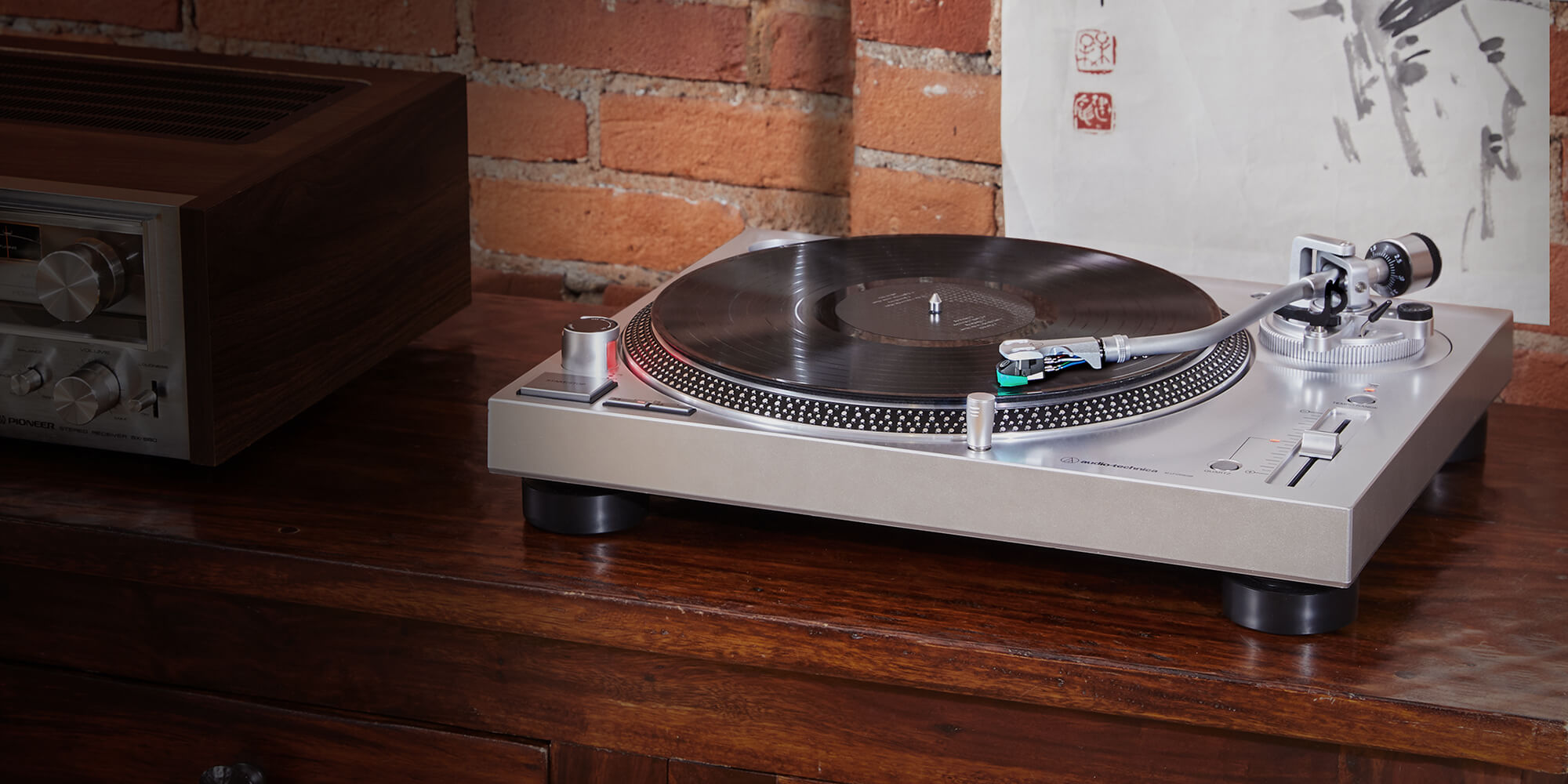 פטיפון DJ מקצועי AUDIO TECINICA AT LP 120XUSB SV