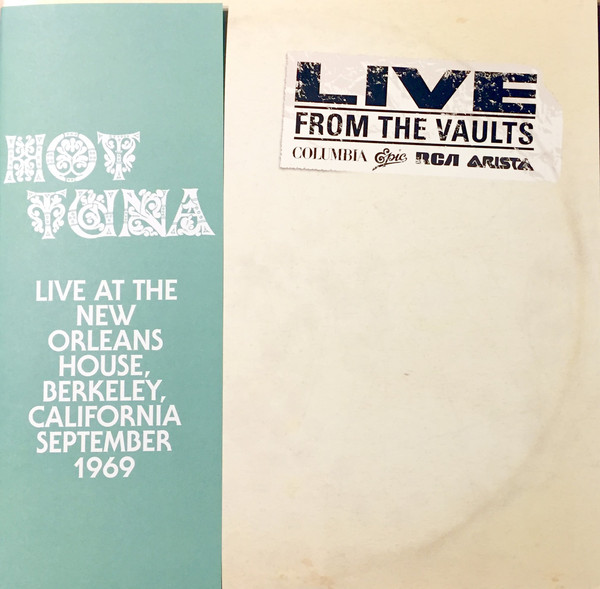 Hot Tuna – Live At The New Orleans House, Berkeley, California, September 1969