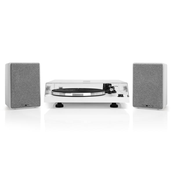 HPH-100 WHITE פטיפון סאפה משולב רמקולים אלחוטיים