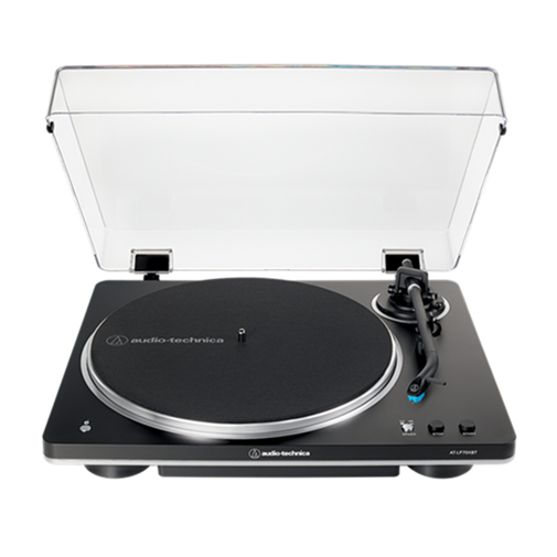 פטיפון AUDIO TECHNICA AT-LP70XBTBS בצבע שחור