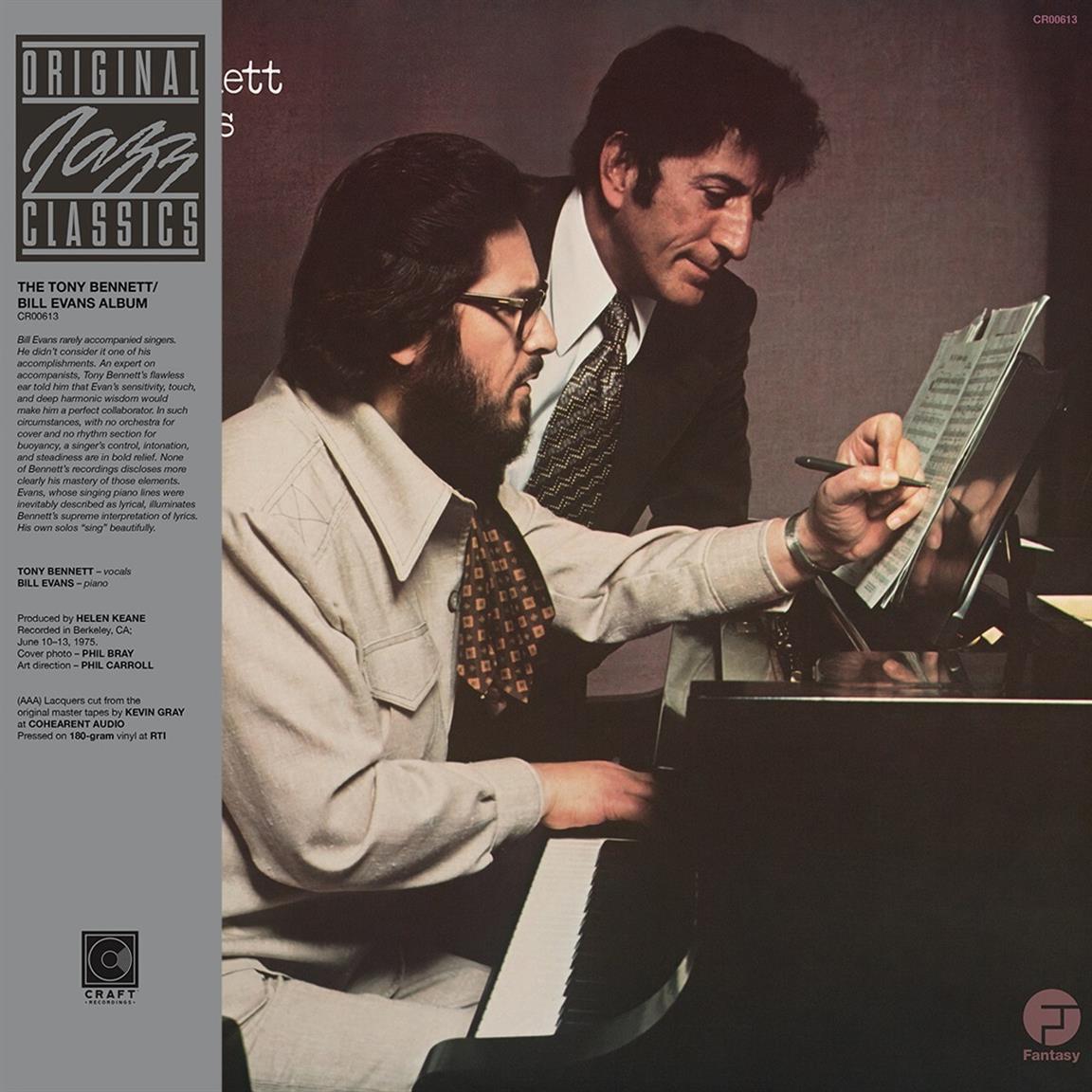 Tony Bennett, Bill Evans – The Tony Bennett/Bill Evans Album Tony Bennett - The Tony Bennett/Bill Evans Album album cove