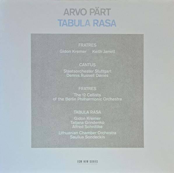 Arvo Part – Tabula Rasa