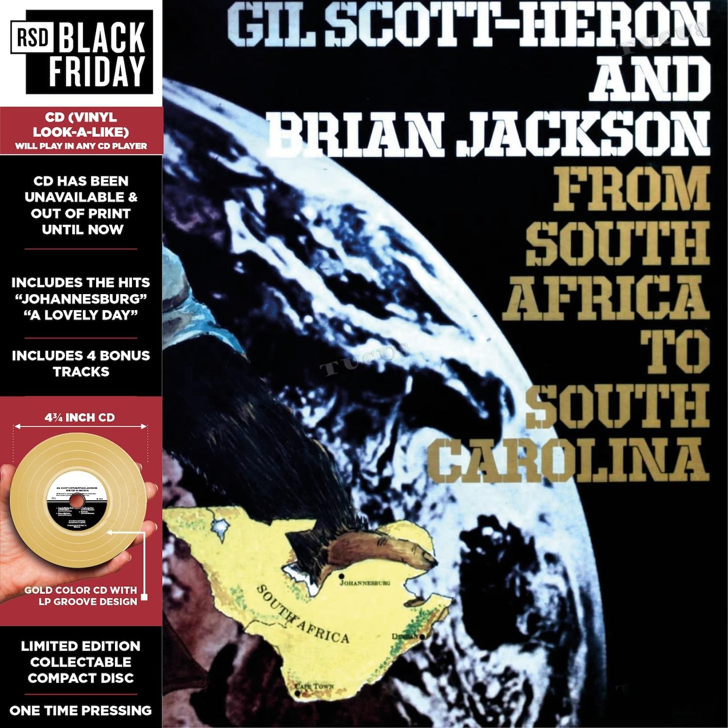 Gil Scott-Heron And Brian Jackson– From South Africa To South Carolina