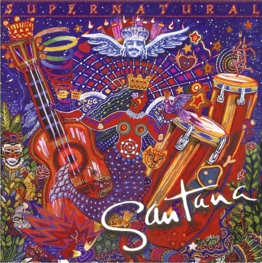Santana – Supernatural (25th Anniversary Edition) Blue Vinyl 2LP