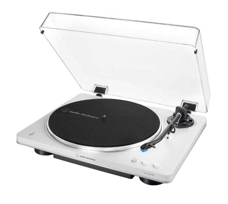 פטיפון - לבן  Audio Technica AT-LP70XBTWS