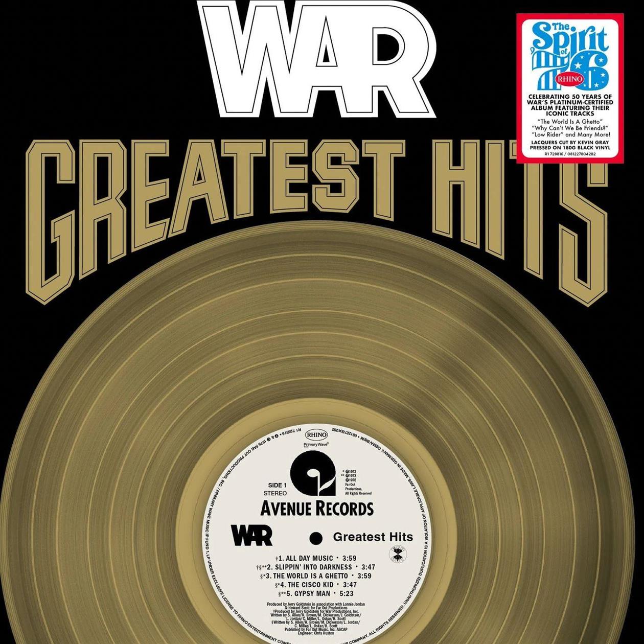 War– Greatest Hits