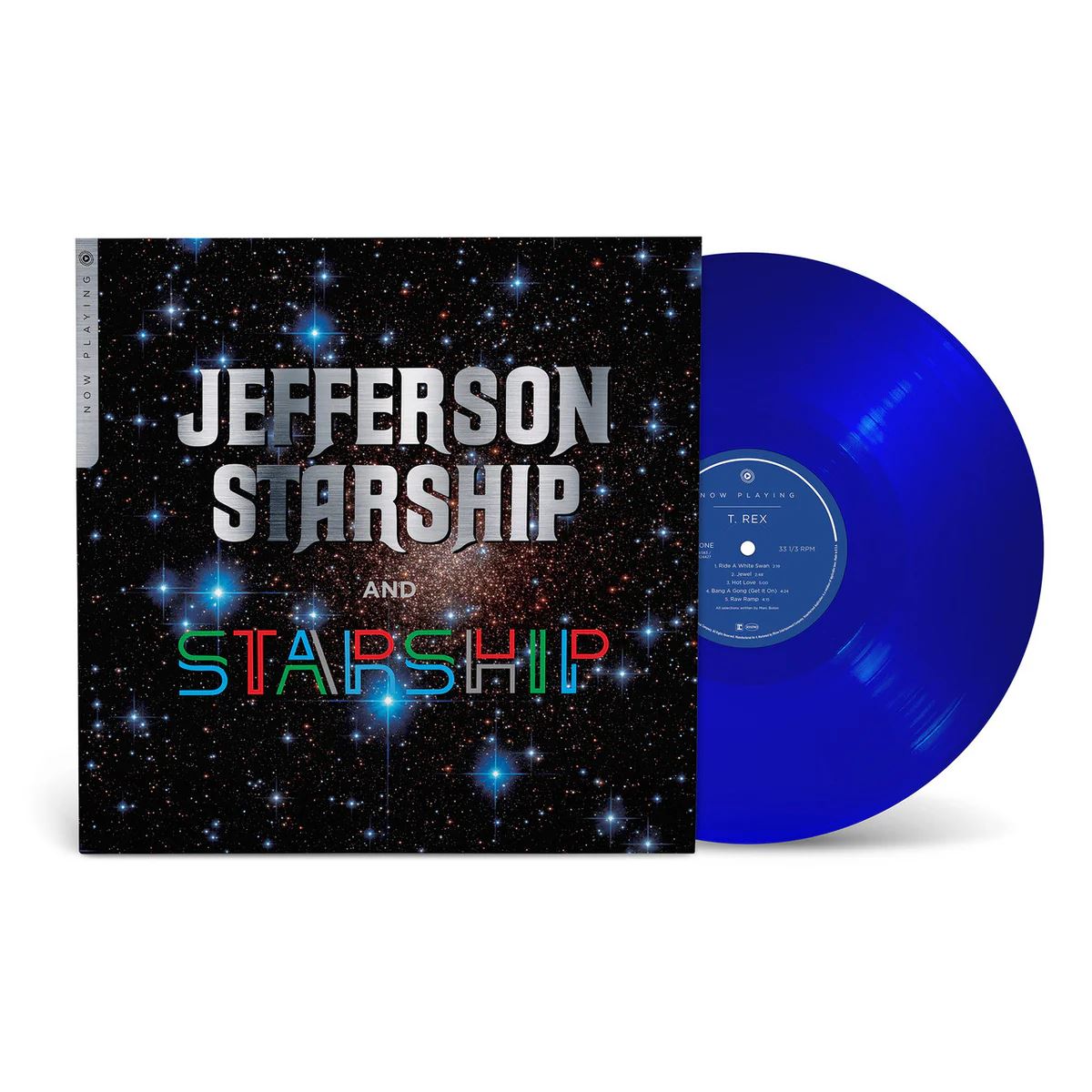 Jefferson Starship Now Playing Vinyl LP Blue Colour 2024