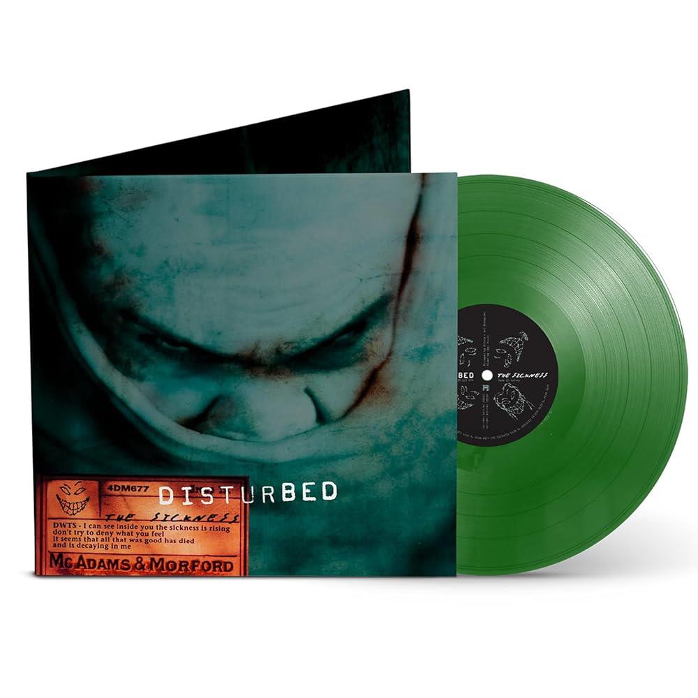 Disturbed – The Sickness (25th Anniversary Edition Green Vinyl)