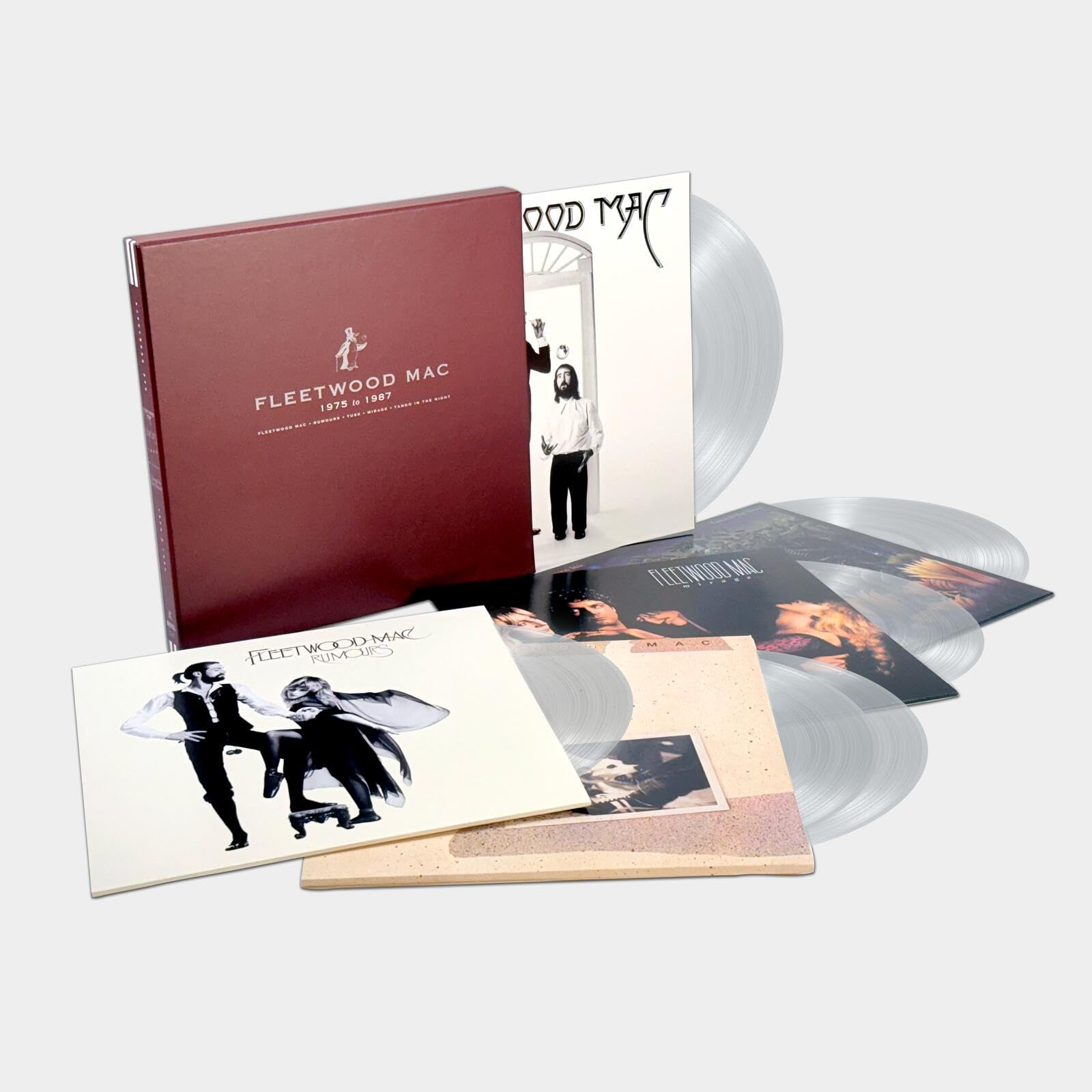 Fleetwood Mac  -1975 to 1987 (Clear Vinyl) - 6LP BOX SET