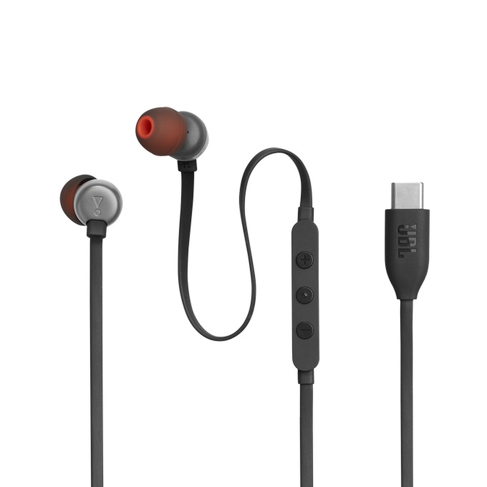 ג'י בי אל - JBL אוזניות In Ear Tune T310C - שחור