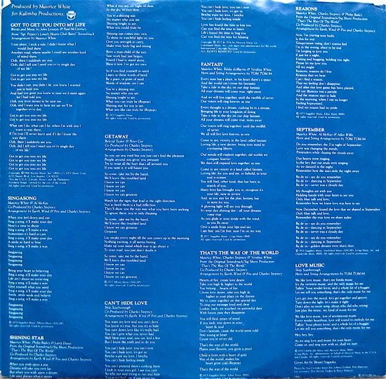 Earth, Wind & Fire – The Best Of Earth, Wind & Fire Vol. 1