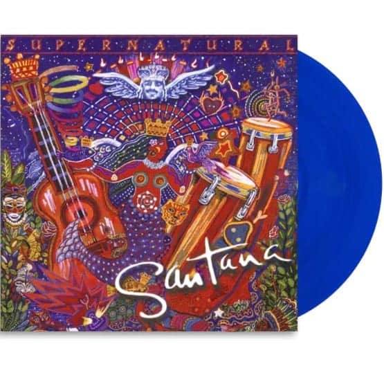 Santana – Supernatural (25th Anniversary Edition) Blue Vinyl 2LP
