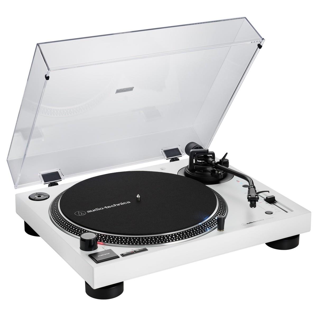 פטיפון - לבן Audio-Technica - AT-LP120XBT-USB-WH Direct Drive Turntable