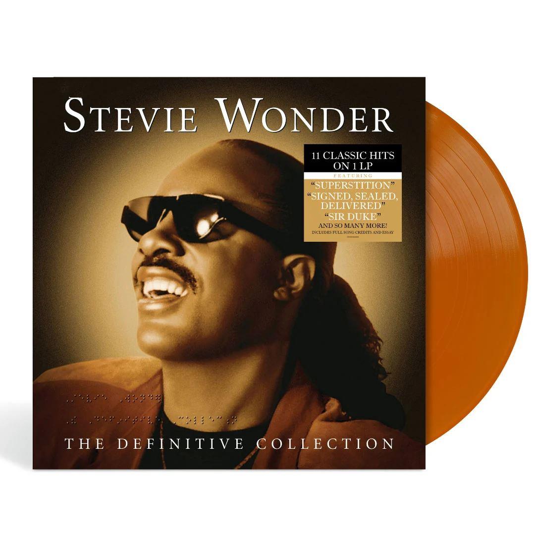 Stevie Wonder – Definitive Collection - Translucent Orange Colored Vinyl