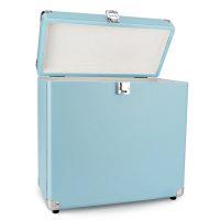 CA 001 - מזוודה לתקליטים צבע כחול/שחור