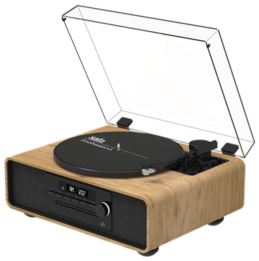 פטיפון משולב - SAFA MIC- 300TT