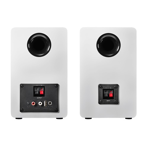 Audio-Technica AT-SP3X Bluetooth Bookshelf Speakers (White)