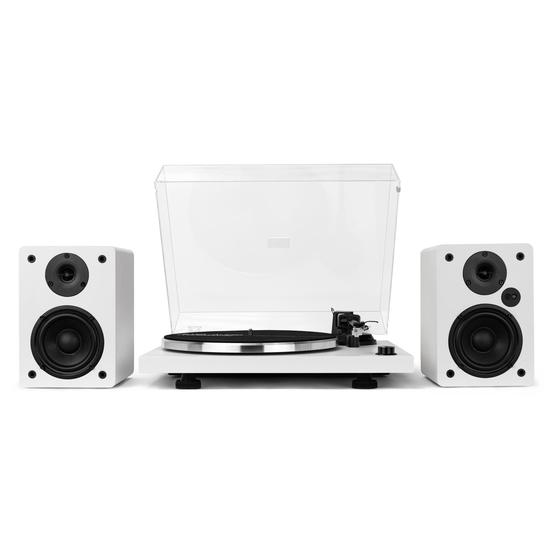 HPH-100 BLACK:פטיפון סאפה משולב רמקולים אלחוטיים